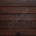 Mahogany Larch Fencing